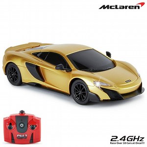 Buy CMJ RC Cars 1:24 McLaren 675LT Gold Car | Remote control vehicles | Argos