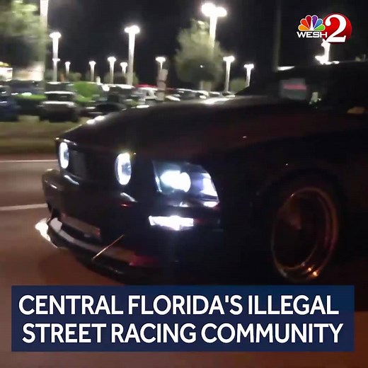 6.7K views · 63 reactions | Go inside the world of illegal street racing in Central Florida tonight on WESH 2 News at 6 p.m. | WESH 2 News | Facebook