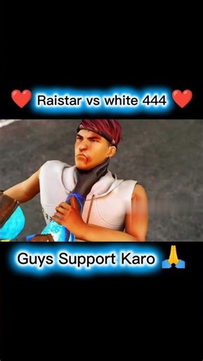 Raistar vs white 444 🥺free fire animation new video #shorts