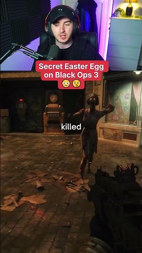 Weird Zombie Easter Egg 😲 #callofduty #nostalgia