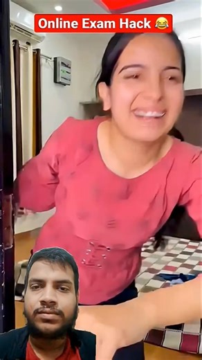 Online Exam 😂 hack #funny #viral #youtubeshorts