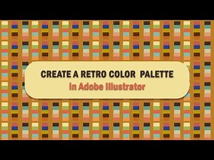 Create a Retro Color Palette in Adobe Illustrator