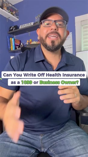 💰 Can you actually write off health insurance as a 1099 or business owner? If you’re self-employed, freelancer, or own a small business, there’s a good chance your health insurance premiums could be tax deductible. ✅ Who it applies to: • 1099 contractors • LLC or S-Corp owners • Freelancers & gig workers 💡 Why it matters: Every dollar you deduct reduces your taxable income — which can save you hundreds to thousands each year. ⚠️ Pro tip: There are IRS rules, income limits, and setup requiremen