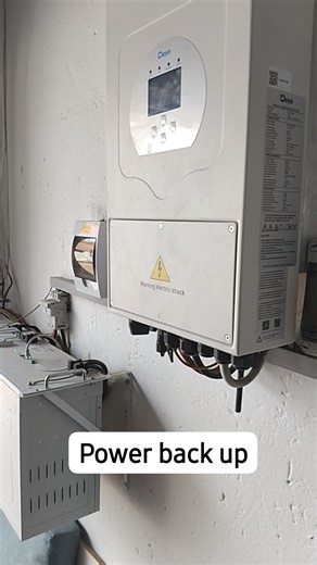 Power back up installation #electrician #solarpanels #solarsystem #electrical | NJ Electrical