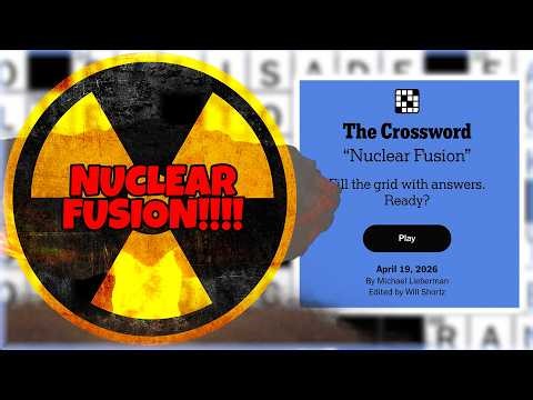 Fuse it together... | New York Times Crossword Puzzle | April 19, 2026 | Sunday