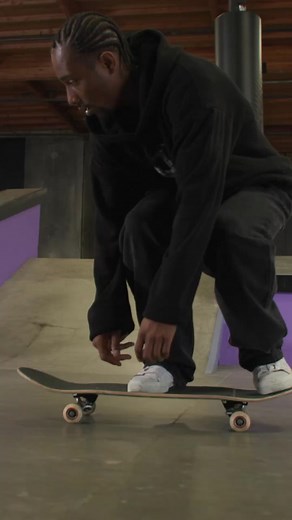 🛹💨 Slow and steady wins the race! Watch Domo perfect the Ollie in slow-motion, and head over to skateboarding.com to learn how you can too! #skateboarding #ollie #slowmotion #tutorial @ogdomowaka