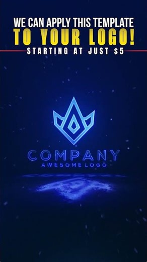 ✨Colorful Ambient Logo Opener – Soft Cinematic Intro Animation "E728"