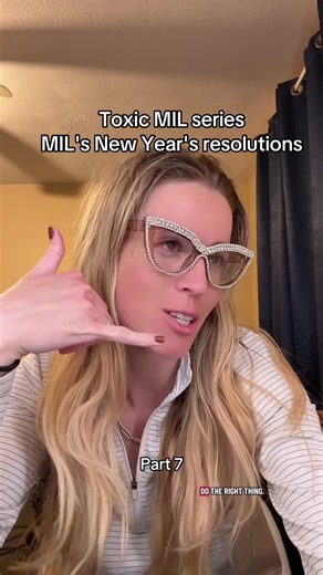 Toxic MIL series MIL's New Year's resolutions #toxic #toxicmil #toxicmotherinlaw #newyears #mewyearsresolutions