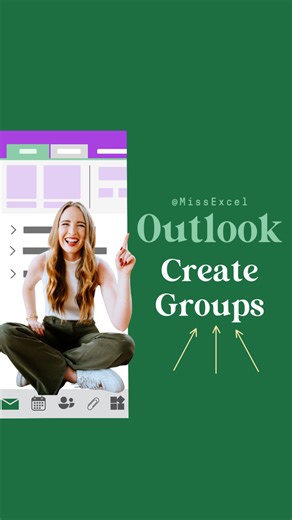 4.1K views · 26 reactions | Create groups in Outlook  | Miss Excel | Facebook