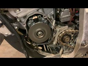YZ250 flywheel on a YZ125