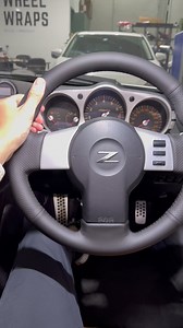 Nothing beats the feeling of a fresh leather steering wheel! Design and price up your own wrap at www.steeringwheelwraps.com.au | Steering Wheel Wraps