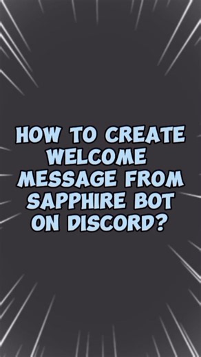 🚀 Want a Professional Discord Welcome Message in Minutes?Learn to create a stunning welcome system.
