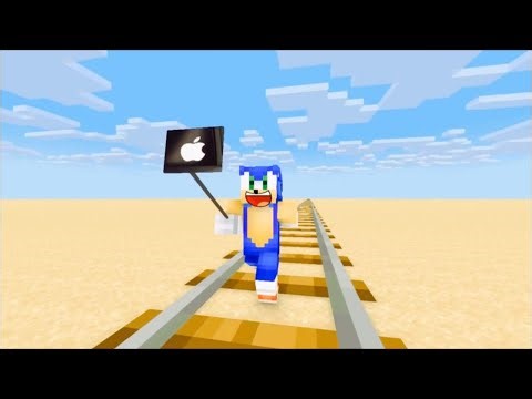 Minecraft animation entertainment train video part -3