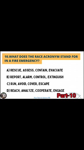 General Fire Quiz Part -10 Fire Tech & Safety #firesafetyquiz #fireqna #firequestionanswer | Fire Tech & Safety