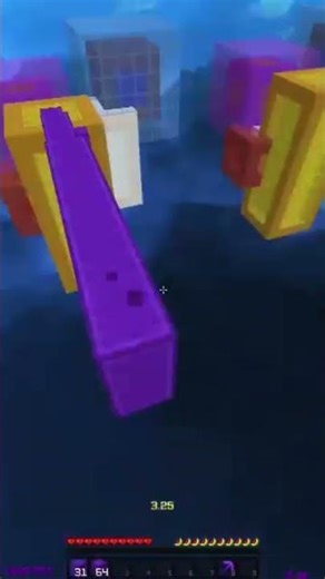 Telly bridging in Minecraft