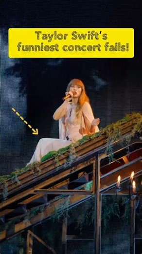 ✨ "Taylor Swift’s funniest concert fails!" 🔥🤣 #taylorswift