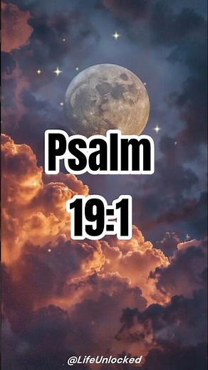 The Heavens Declare God’s Glory | Psalm 19:1 #bibleverses #bible #usa