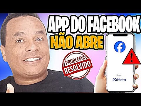 Facebook não abre? ✔️Resolvido