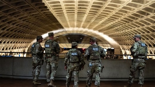 National Guard troops to stay on Washington, DC streets through 2026