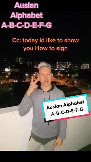 Learn the Auslan Alphabet: A-B-C-D-E-F-G
