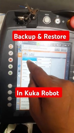 Kuka Robot Backup download & Restore