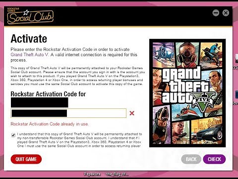 GTA 5 - Activation Code Easy Resoulution