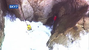 Rescuers say man held on to rocks for 90 mins after plunging off Montara cliff