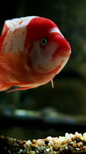 Beautiful Red Devil Fish