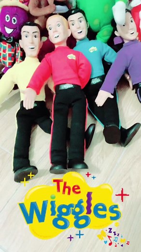 Exploring Barney and The Wiggles Dolls