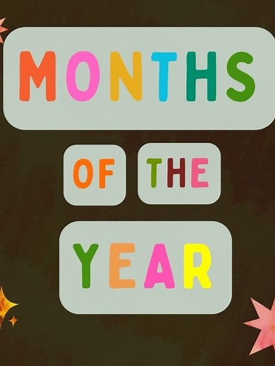 Months of the Year Song for Kids