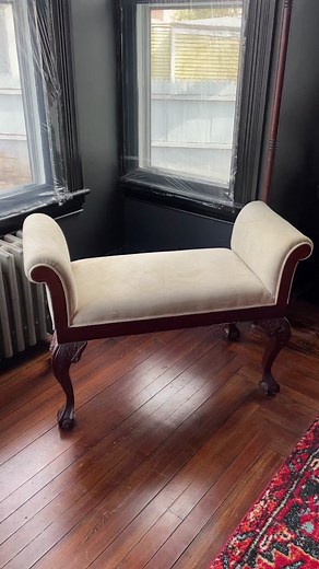 Restoring Antique Clawfoot Chair: DIY Reupholstery Tutorial