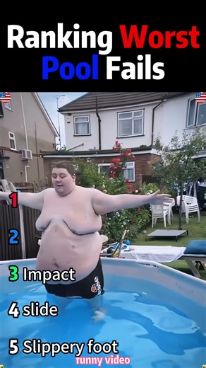 Top 5 Worst Pool Jump Fails Last One Is Unbelievable#shorts