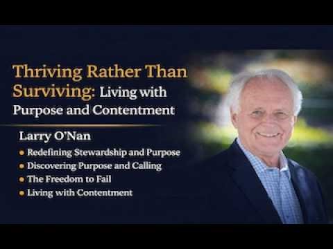 From Surviving to Thriving: Embracing Purpose and Stewardship in Leadership