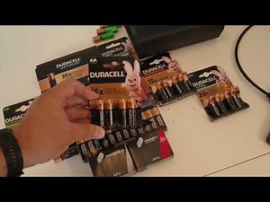 AA Battery testing: Duracell