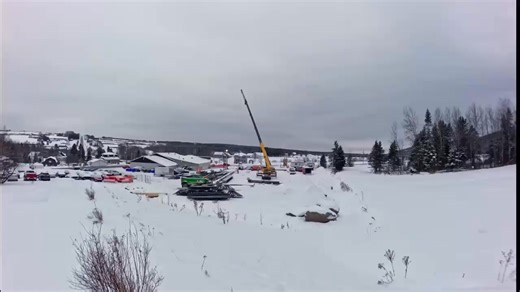 7.2K views · 82 reactions | Voici un aperçu de l'évolution de la construction, nous sommes rendus à l'assemblage de la structure d'acier 朗 | Lagrange Toyota - Lac-Etchemin | Facebook