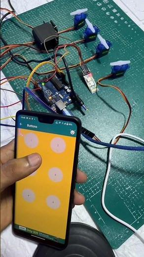 Controlling Servo Motors with a Smartphone!