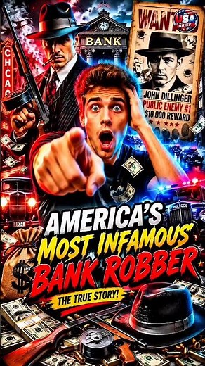 America’s Most Infamous Bank Robber 😱 The John Dillinger Story