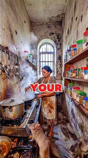 Imagine your mom's kitchen looks really bad. Which new kitchen would you give her?