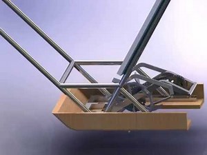 manual rice transplanter animation