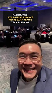 6.9K views · 55 reactions | Second time to do the team building of the Axa Bancassurance Metrobank Team! We went deeper into the 4 YOUnique Personality Types and inculcated how we can work better together to achieve so much more! Thank you for having me again. Until the next one! | Jayson Lo | Facebook