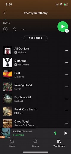 Best Metal Playlist Recommendations on Spotify
