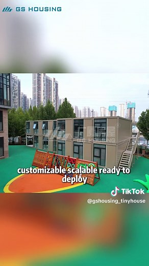 Construye una escuela rápidamente con edificios modulares