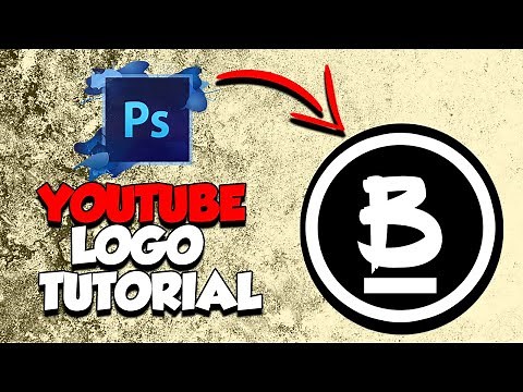HOW TO MAKE A LOGO IN PHOTOSHOP | YouTube Profile Picture Tutorial 2020