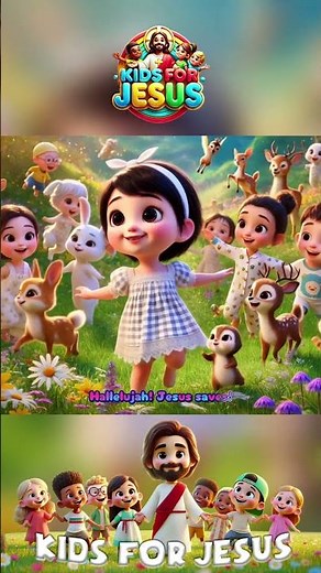 🎉 HALLELUJAH! JESUS IS ALIVE ✨ Joyful Christian Song for Kids 🎶
