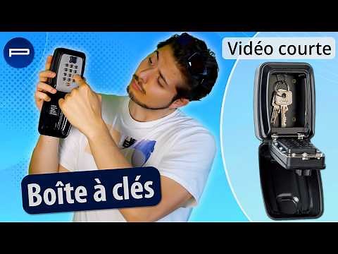 Boîte à clés sécurisée extérieur avec code 12 chiffres XCase [PEARLTV.FR]