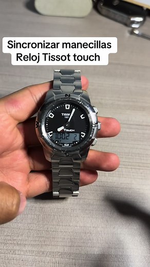 Sincronización del Reloj Tissot Touch II: Guía Paso a Paso
