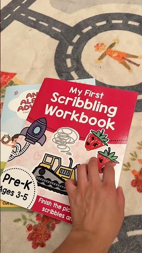 My First Scribbling Workbook Preschool Prekindergarten Kindergarten Workbooks