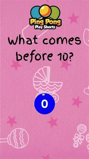 What Comes After 10? 🎯 Learn Counting Fast! #LearnNumbers #KidsEducation #PingPongPlay #Shorts