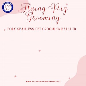 💕 Love is in the air and so is the pampering! Love your pets with the best grooming tubs this Valentine's Day! 🐾 Whether you're giving your furry friends a relaxing spa day or simply getting them ready for their best look, our poly seamless grooming tubs are the perfect match for your grooming needs.💖 #ValentinesDay #FlyingPigGrooming #DogGrooming #PetGrooming #PetCare #GroomingTub #GroomingTools #PolyethyleneTub #DurableGroomingTub #ElectricLiftTub #PetSpa #PetLove #PamperedPets #GroomingEss