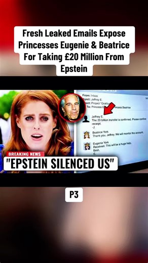 Fresh Emails Reveal Eugenie & Beatrice's Epstein Ties